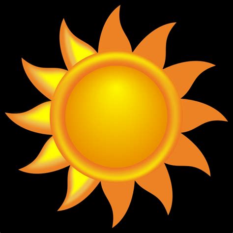 The Sun Clipart - Sun Clipart | Free Images at Clker.com - vector clip ...