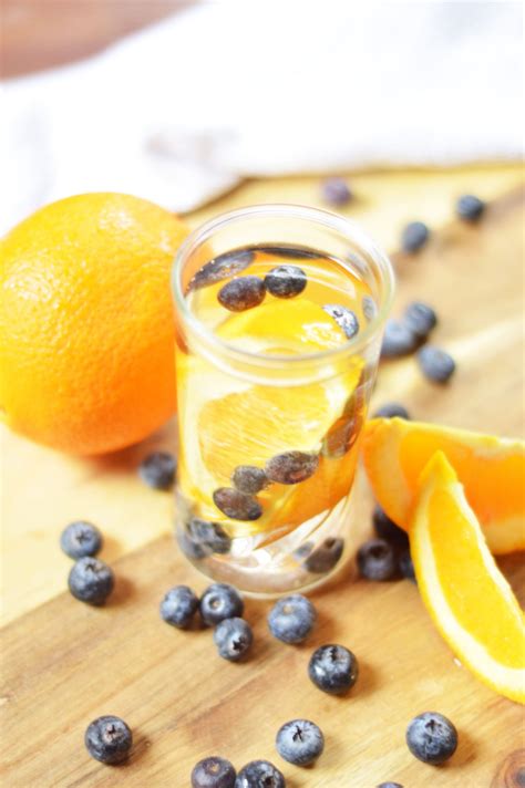 Blueberry Orange Infused Water - Whole Food Bellies