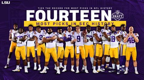 2020 NFL Draft: LSU ties record for most picks in NFL history