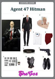 How to DIY Agent 47 Hitman Costume | SheCos Blog