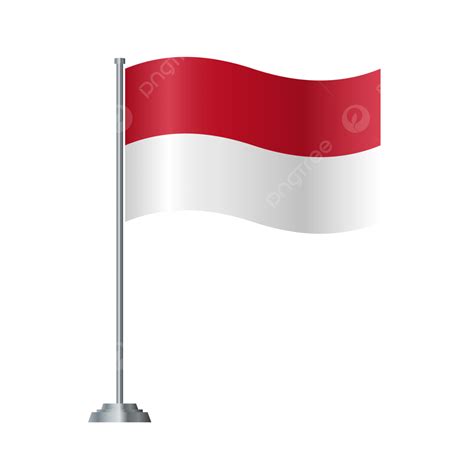 Monaco Flag, Monaco, Flag, Monaco Flag Shinning PNG and Vector with Transparent Background for ...