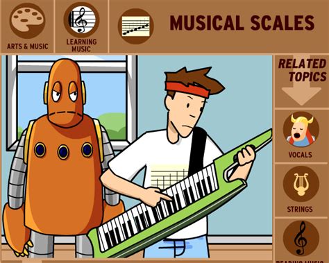 BrainPop Video on Musical Scales http://www.brainpop.com/artsandmusic ...