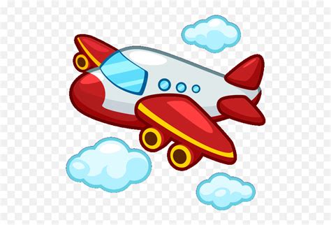 Top Airasia Airplane Fly Stickers For - Animated Airplane Clipart Gif ...