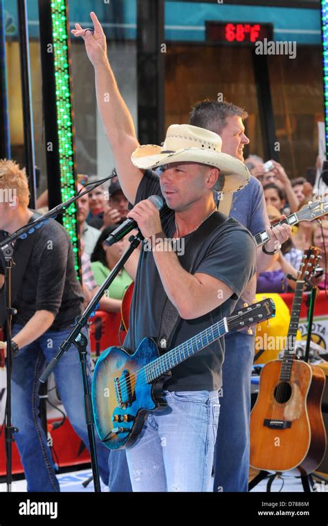 Kenny Chesney performing live at Rockefeller Center as part of the ...