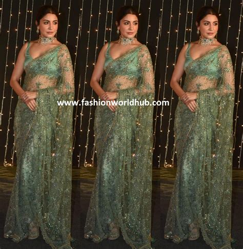 Anushka Sharma in Sabyasachi saree! | Fashionworldhub