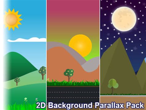 2D Background Parallax Pack | 2D Environments | Unity Asset Store