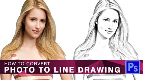 How To Turn Photo Into Line Drawing