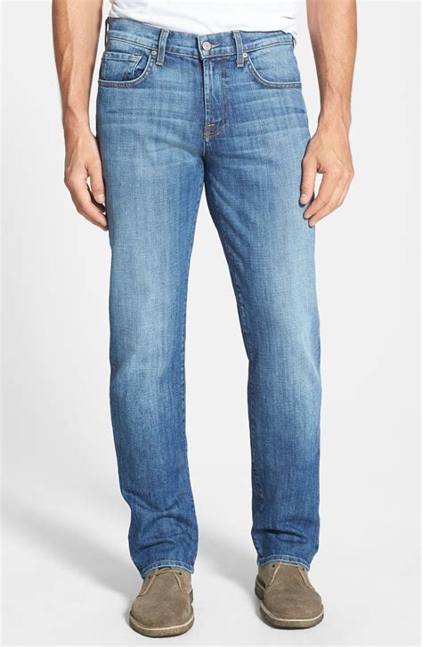 7 For All Mankind® 'Carsen - XL' Straight Leg Jeans (5 Burroughs) (Tall) | Nordstrom