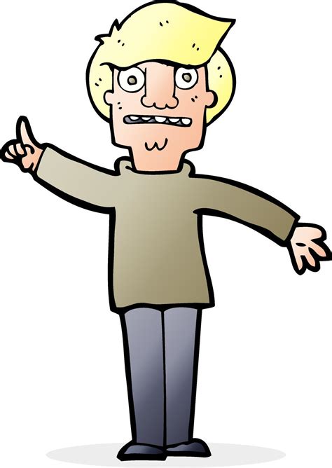 cartoon man asking question 12279732 Vector Art at Vecteezy