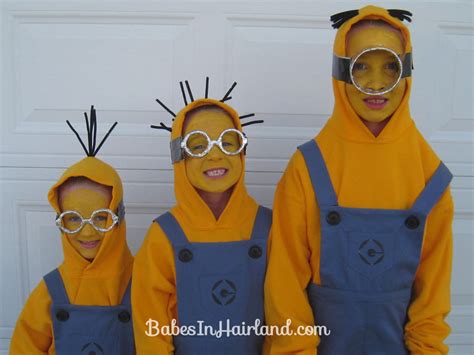 Minion Halloween Costumes - Babes In Hairland