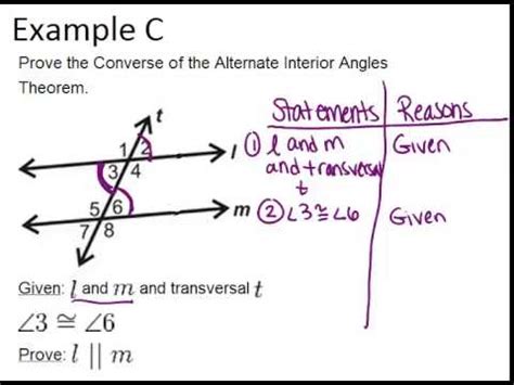 Alternate Interior Angles: Examples (Geometry Concepts) - YouTube