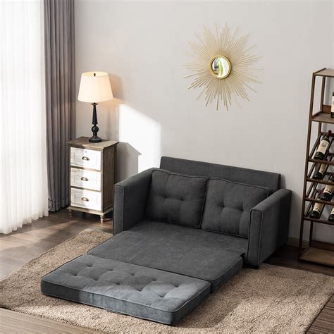 Kepooman Sofa Bed, Modern Convertible Folding Sofa Couch Suitable For ...