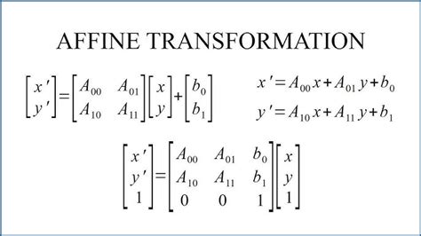 Affine Transformation — Why 3D Matrix For A 2D, 42% OFF