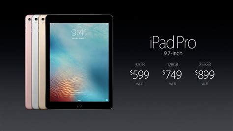 Apple announces 9.7-inch iPad Pro; prices start at S$898 for the 32GB ...