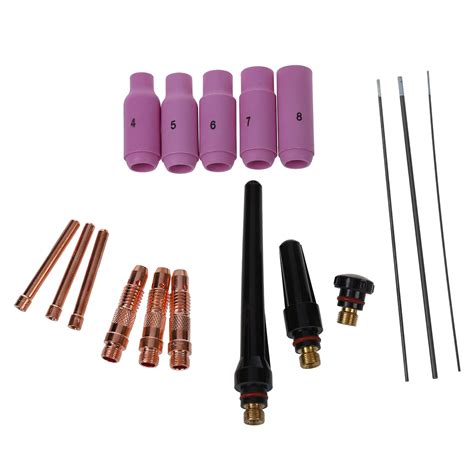 Aliexpress.com : Buy 17PCS TIG Welding WP 17/18/26 Accessories Kit Tungsten Electrode Collets ...