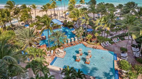 An aerial view of the 525-room San Juan Marriott and Stellaris Casino, located in the city’s ...