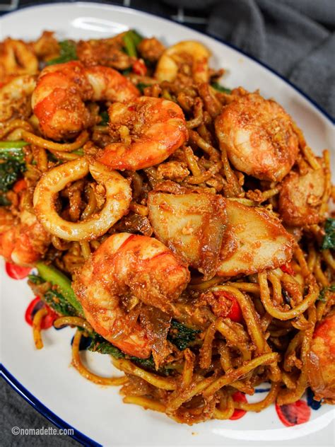 Seafood Mee Goreng - Nomadette