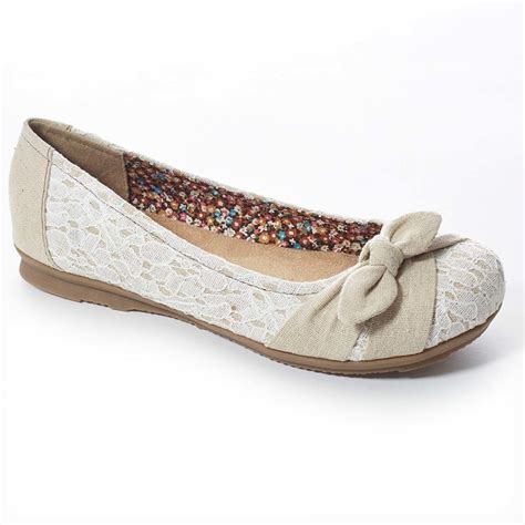 JELLYPOP Juniors' Success Lace Ballet Flats - Bob’s Stores