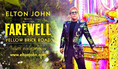 Elton John resumes Farewell Yellow Brick Road Tour