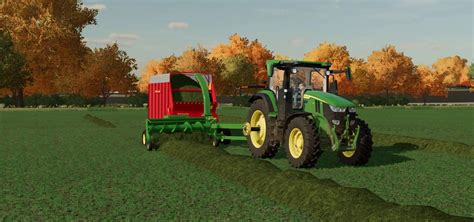 John Deere 3955 Trailed Forager v1.0 FS22 - Farming Simulator 22 Mod | FS22 mod