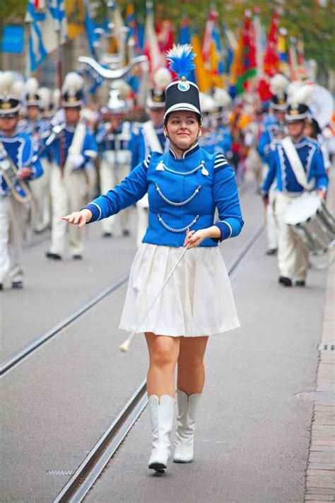 Swiss National Day Parade in Zurich Editorial Stock Image - Image of band, people: 20915349