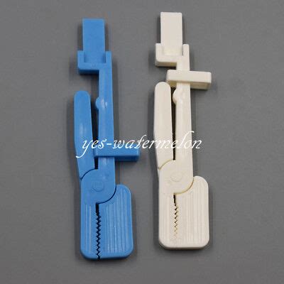 Dental X-Ray Film Holder Snap Plastic Clip Hanger Blue/White 135°C ...