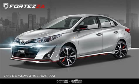 Toyota Vios Fortezza 空力套件，设计更为运动化 | automachi.com