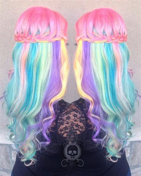 35 Cotton Candy Hair Styles That Look So Good You'll Want To Taste Them