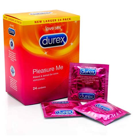 Durex Pleasure Me Condoms 24 Pack | Durex Site UK