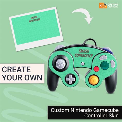 Custom Nintendo GameCube Controller Skin | KO Custom Creations