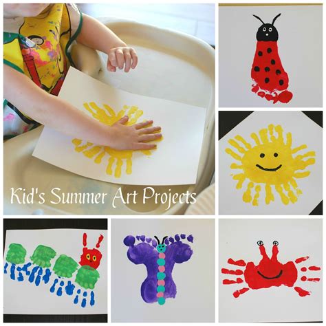 The Best Summer Preschool Art Projects - Home, Family, Style and Art Ideas