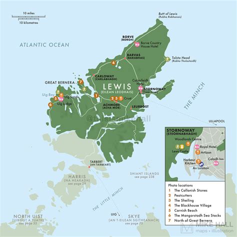 Maps of Scottish Islands - Mike Hall