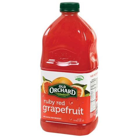 Old Orchard Juice Cocktail, Ruby Red Grapefruit - 056146 | Blain's Farm ...