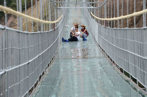 Longest Glass Bridge Ever Just Opened In China And Tourists Are Terrified To Walk It | DeMilked