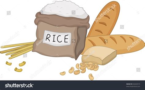 Cartoon Illustration Carbohydrates Stock Illustration 30269575 - Shutterstock