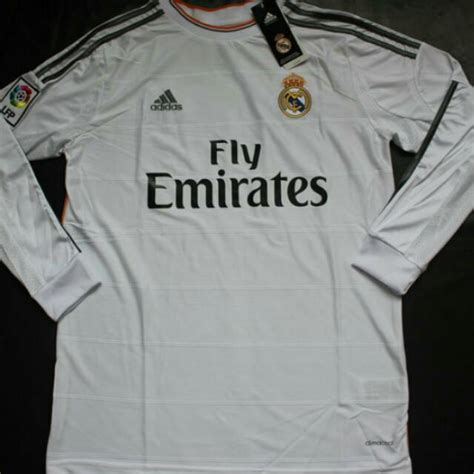 REAL MADRID 13/14 JERSEY, Sports Equipment, Sports & Games, Racket & Ball Sports on Carousell