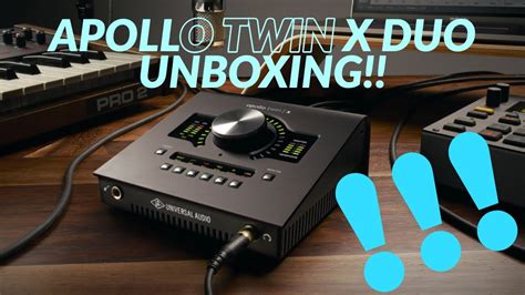 KITURE'S APOLLO TWIN DUO X UNBOXING & LOGIC PRO X SETUP!!! - YouTube