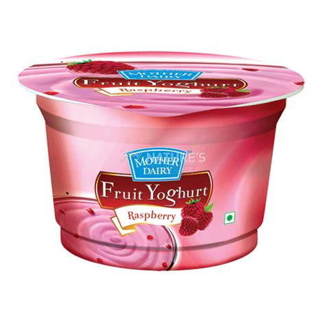 Raspberry Yogurt - Mother Dairy | naturesbasket.co.in