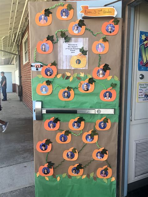 Pumpkin Patch Classroom Door