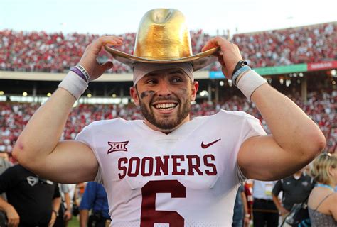 Oklahoma QB Baker Mayfield Has the Personality of a Star, But Will He Be Able to Hang in the NFL ...