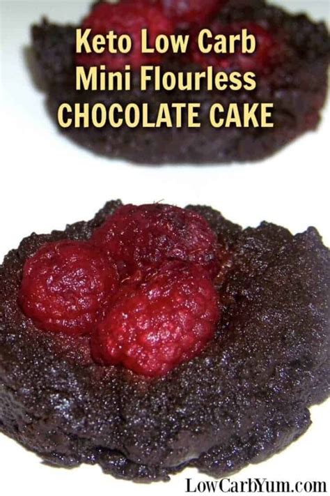 Keto Flourless Chocolate Cake - Gluten Free - Low Carb Yum