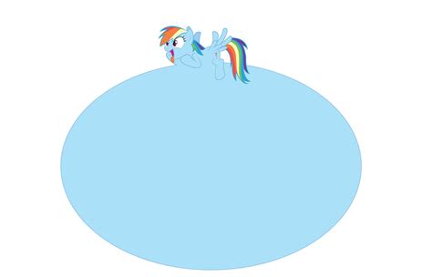 Big Belly Rainbow Dash by bronyboy78953 on DeviantArt