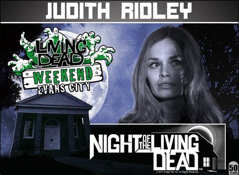 Judith Ridley Night of the Living Dead 50th Anniversary Living Dead Weekend in Evans City ...