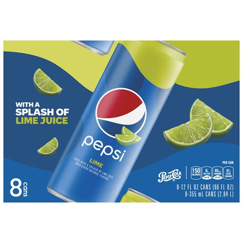 Pepsi, Lime Flavor - SmartLabel™