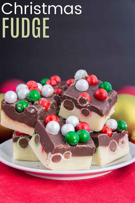 Easy Christmas Fudge Recipe | Cupcakes & Kale Chips