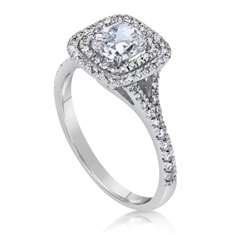 2.00 Ct Cushion Cut Diamond Solitaire Engagement Ring | Ara Diamonds