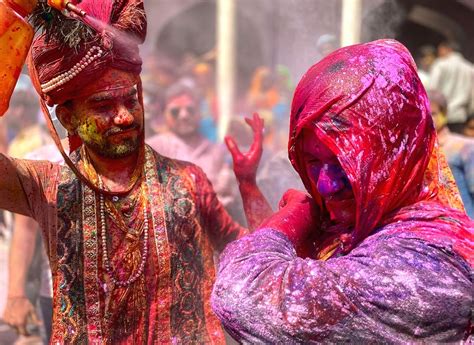 A look at traditional Holi in India's small towns