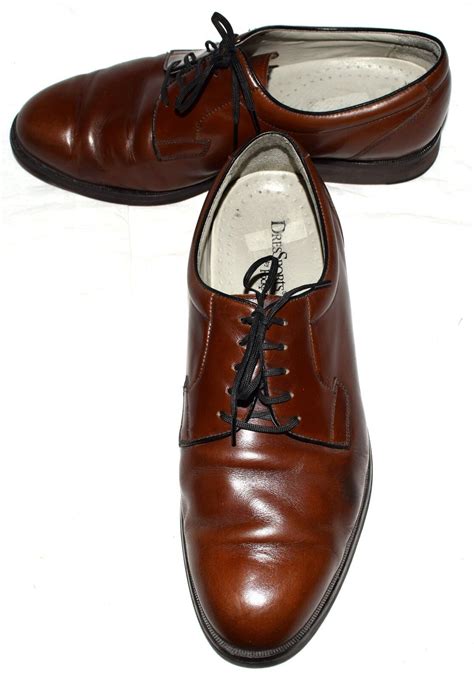 Vintage Rockport DresSport Brown Leather Mens Oxford … - Gem