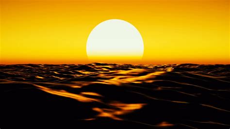 Sunset Seascape - Stock Motion Graphics | Motion Array