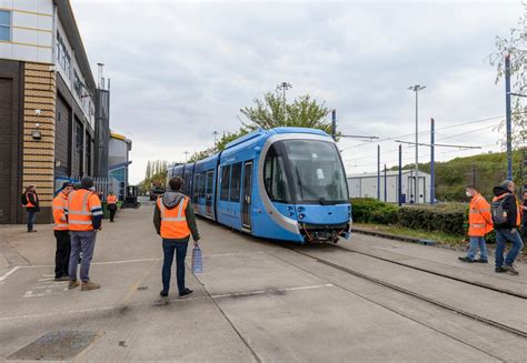 First new trams for West Midlands Metro expansion delivered | Rail News